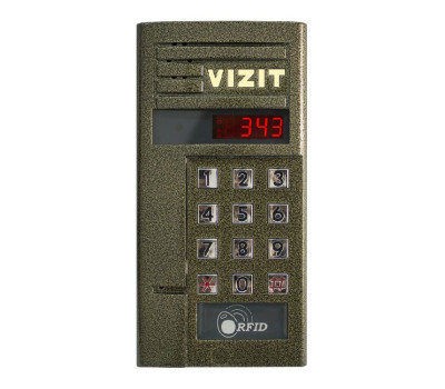 Аудио блок вызова домофона VIZIT 343 F