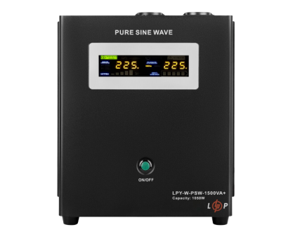 Источник бесперебойного питания Logicpower LPY-W-PSW-1500VA+ (1050W) линейно-интерактивный с правильной синусоидой
