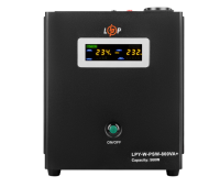 Источник бесперебойного питания Logicpower LPY-W-PSW-800 ВА / 560 Вт линейно-интерактивный с правильной синусоидой