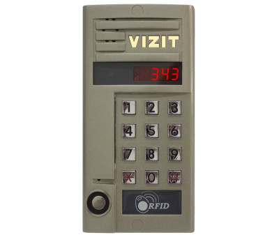 Видео блок вызова домофона Vizit БВД-343RTCPL