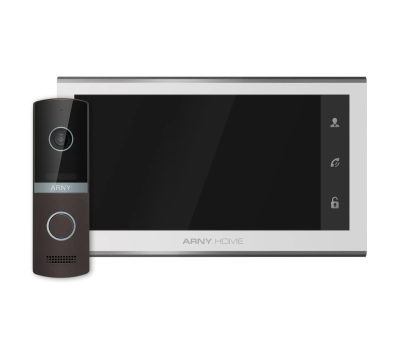 Комплект видеодомофона ARNY AVD-7323A WiFi White \ Graphite