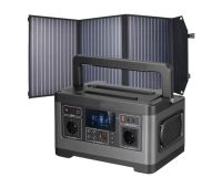 Комплект Зарядная станция PPS-500WE + Солнечная панель New Energy Technology 100W Solar Charger