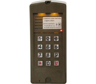 Аудио блок вызова домофона Vizit БВД-310R